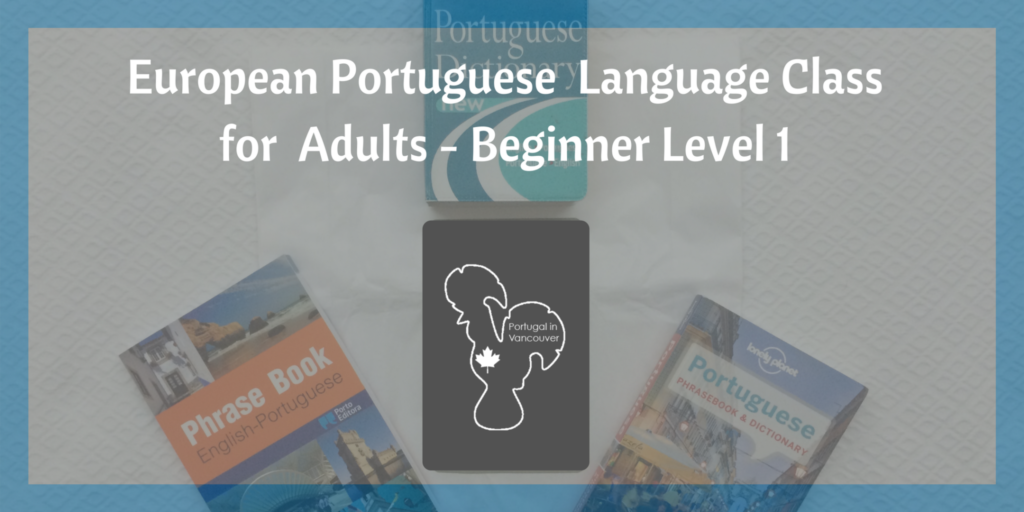 Portuguese Language Class Beginner Level 1