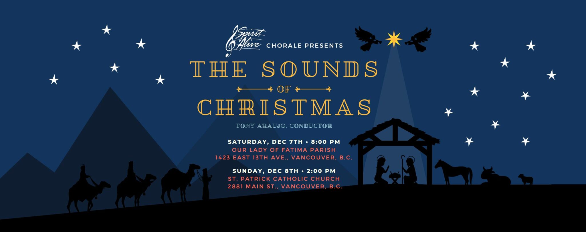 Spirit Alive Chorale, Sounds of Christmas