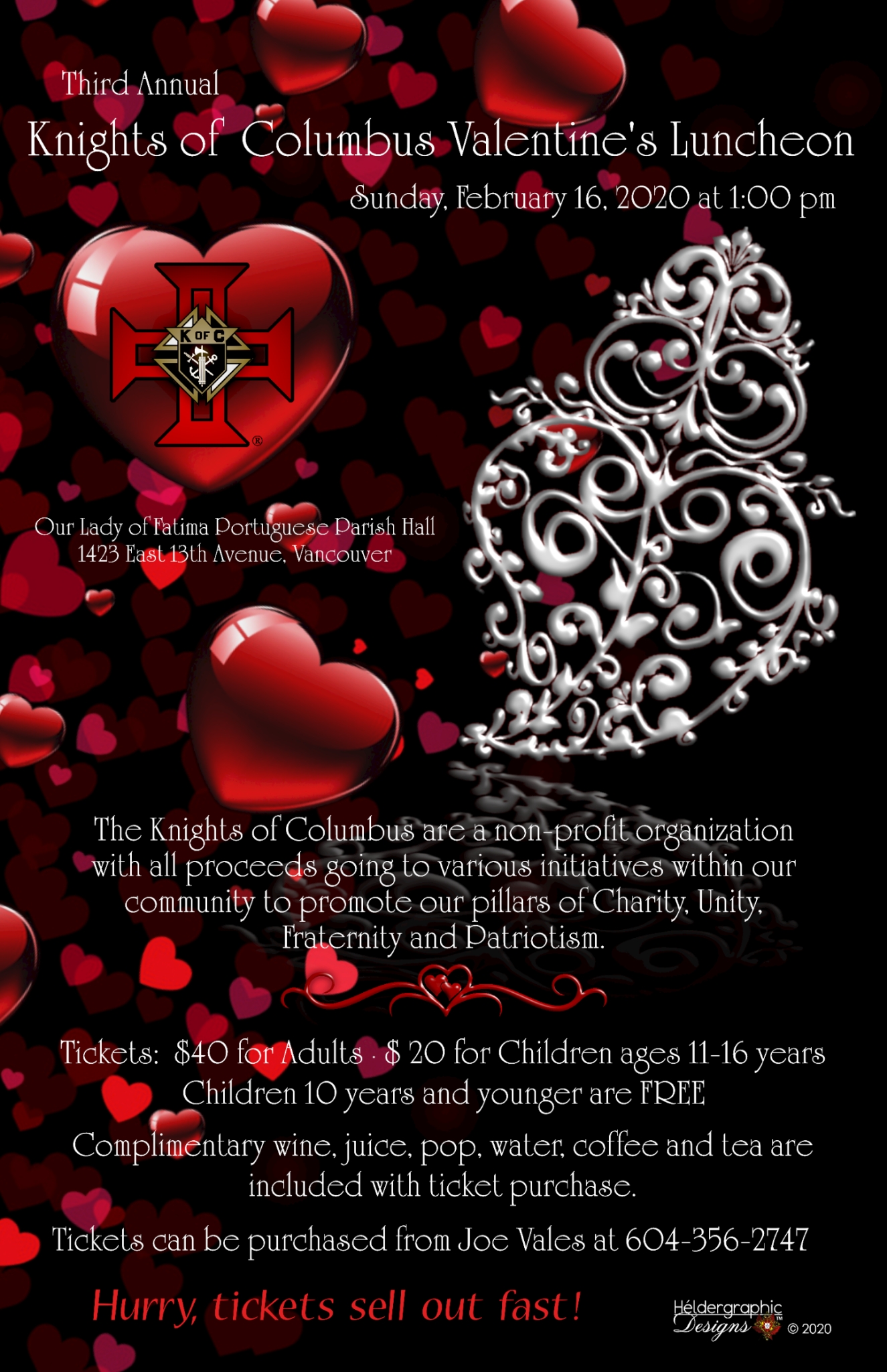 Third Annual Knights of Columbus Valentine's Luncheon